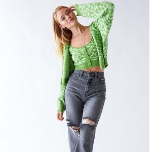 LA Hearts Cabin Sweater Tank Top & Cardigan Set